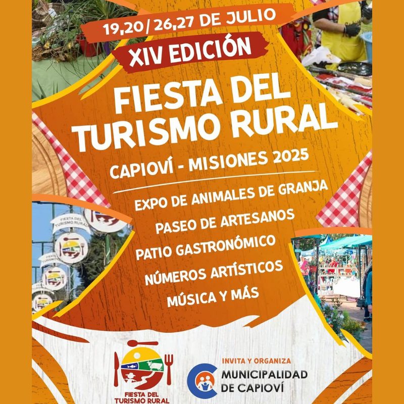 Turismo rural julio 2025