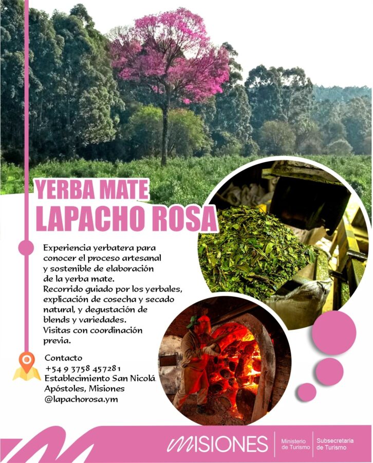 Yerba Mate Lapacho Rosa